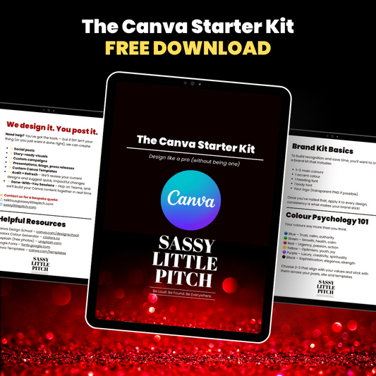 Canva Starter Kit: Free Help Guide